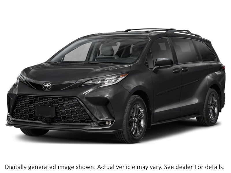 2026 Toyota Sienna XSE 7-Passenger AWD Midnight Black Metallic  Shot 1