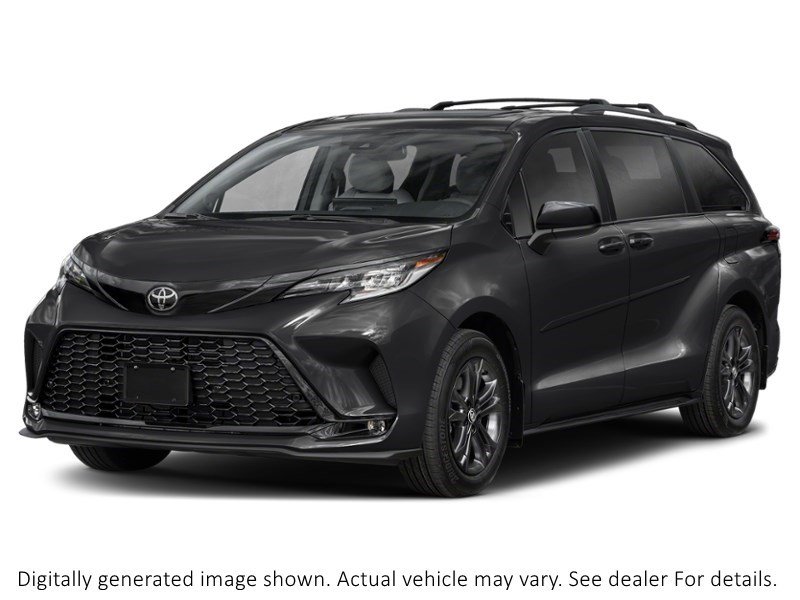 2026 Toyota Sienna XSE 7-Passenger AWD Midnight Black Metallic  Shot 4