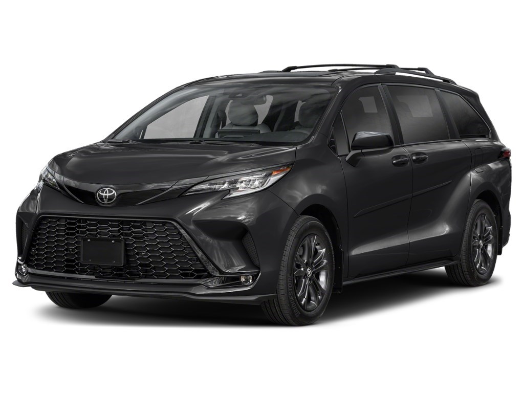 Midnight Black Metallic 2026 Toyota Sienna Minivan Automatic