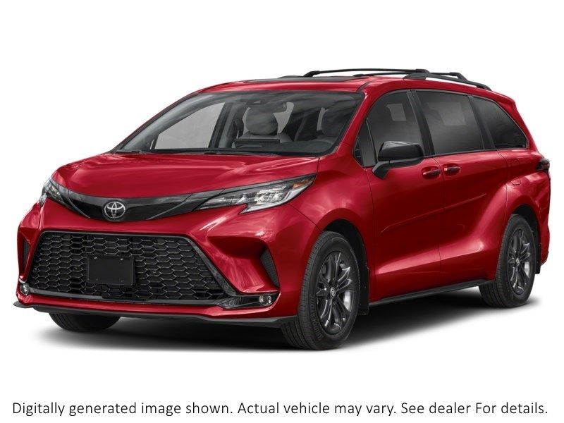 2026 Toyota Sienna XSE 7-Passenger AWD Ruby Flare Pearl  Shot 1