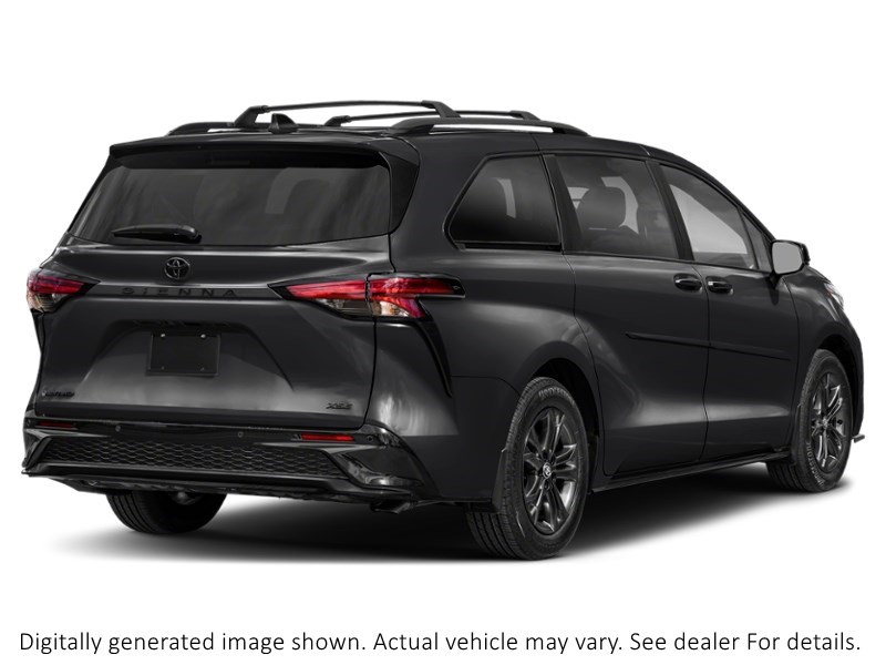 2026 Toyota Sienna XSE 7-Passenger AWD Midnight Black Metallic  Shot 2