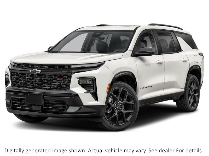 2026 Chevrolet Traverse AWD 4Dr RS Polar White Tricoat  Shot 1